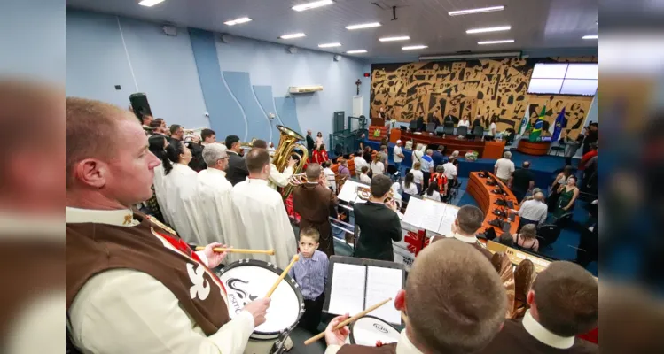 O evento contou com a presença de inúmeros representantes de segmentos da Igreja Católica em Ponta Grossa e da sociedade civil