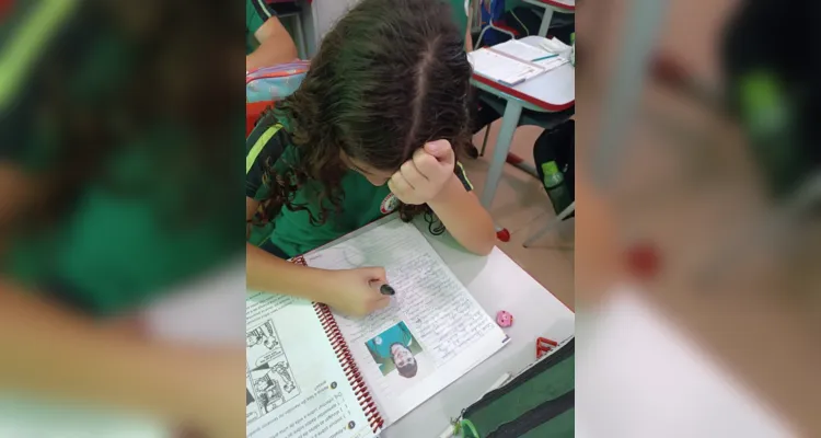 Tecnologia e interação marcaram trabalho em sala de aula.