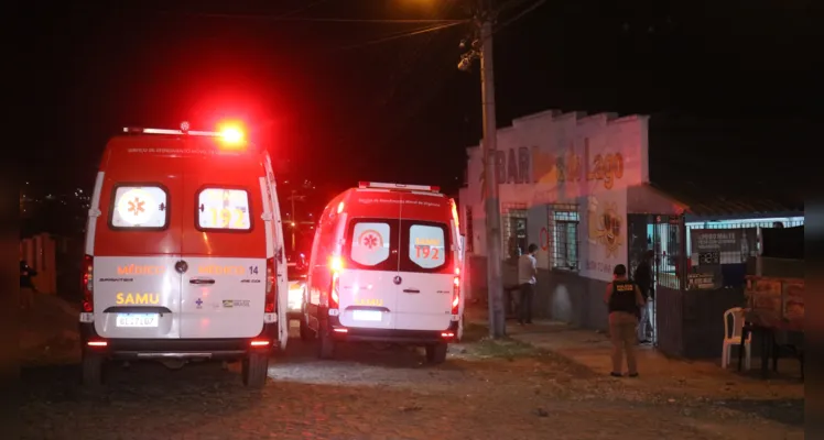 Homem não resistiu aos ferimentos e morreu no local do crime