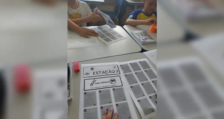 Com a realização de uma série de atividades, os educandos compreenderam a importância do combate à doença.