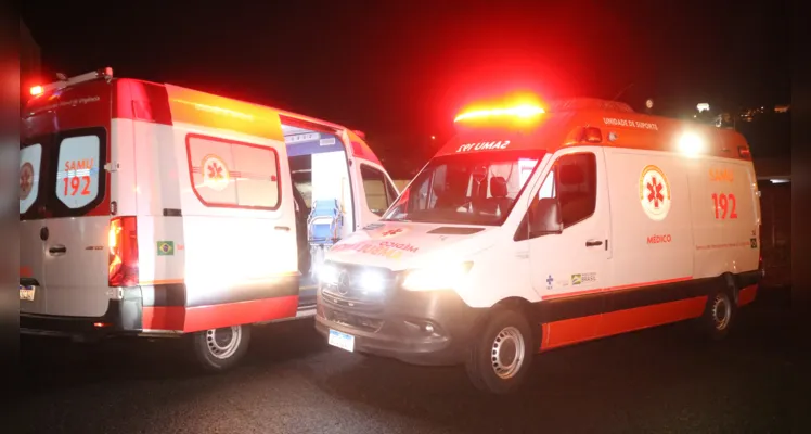 Homem fica em estado grave ao ser atropelado durante chuva em PG