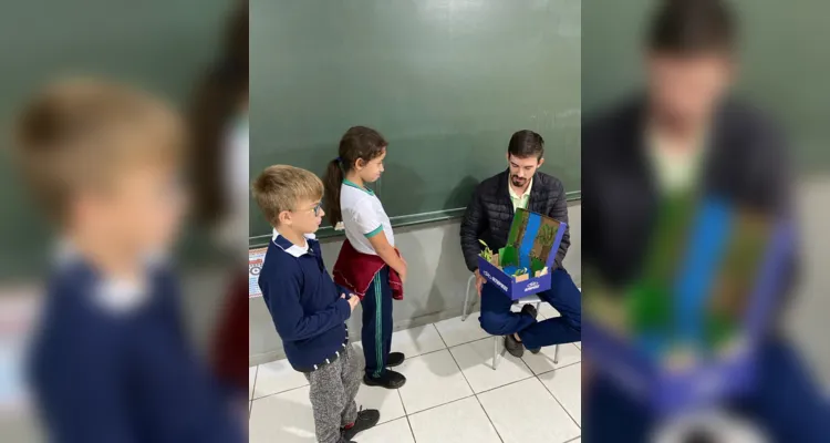 Série de ações e momentos acerca do recurso hídrico ocorreram em sala de aula.