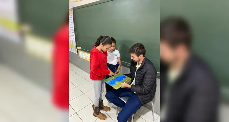 Série de ações e momentos acerca do recurso hídrico ocorreram em sala de aula.