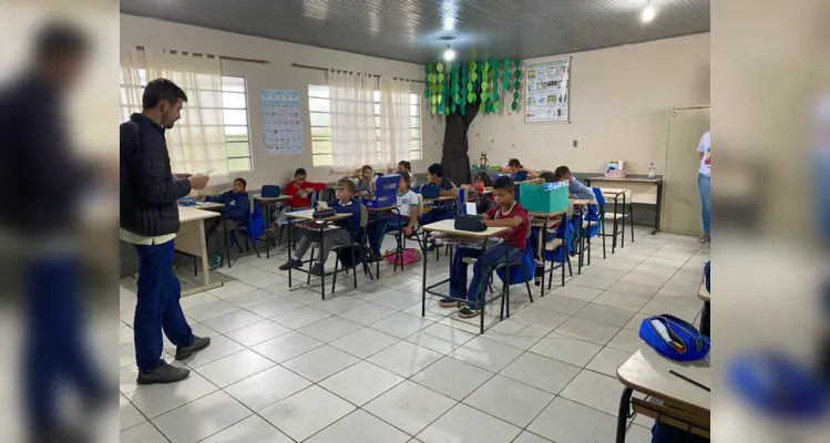 Série de ações e momentos acerca do recurso hídrico ocorreram em sala de aula.