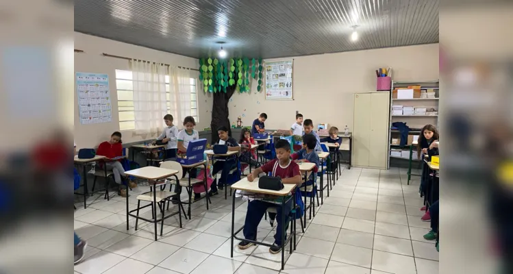 Série de ações e momentos acerca do recurso hídrico ocorreram em sala de aula.