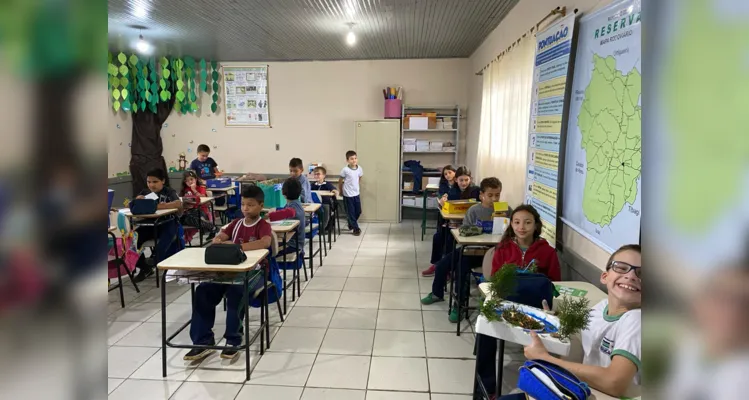 Série de ações e momentos acerca do recurso hídrico ocorreram em sala de aula.