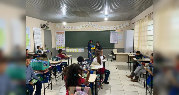 Série de ações e momentos acerca do recurso hídrico ocorreram em sala de aula.