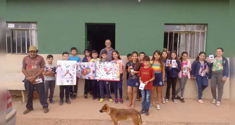 Confira a série de registros da campanha realizada pelos estudantes.