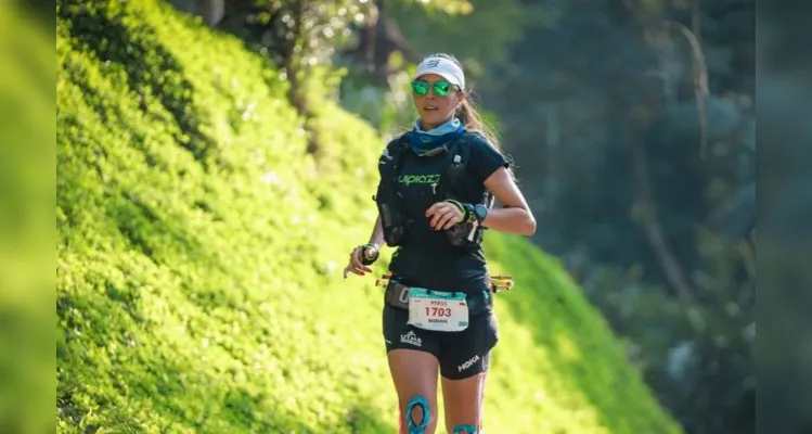 A atleta já realiza a prova a alguns anos, passando por diversas categorias, como a de 21, 42 e 70 quilômetros.