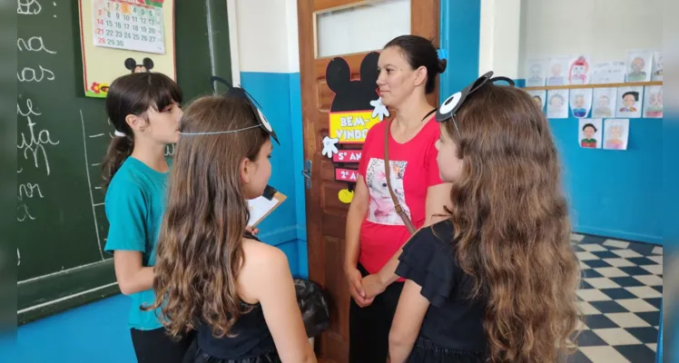 A turma realizou diversas ações de conscientização, em vários locais e eventos da cidade.