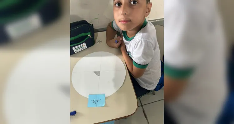 Educandos puderam aplicar conceitos estudados durante a aula.