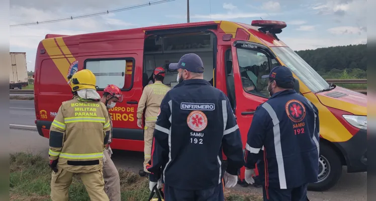 Capotamento aconteceu na tarde deste sábado