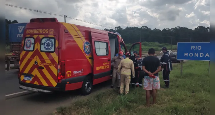 Capotamento aconteceu na tarde deste sábado