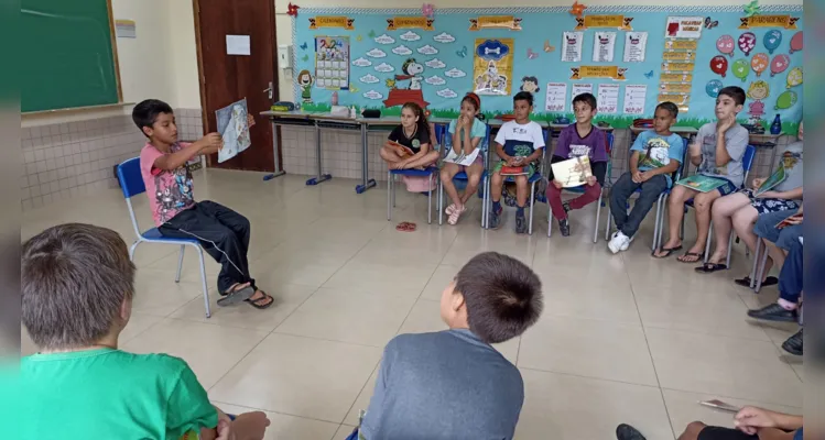 Interação entre os estudantes foi parte importante da iniciativa em sala de aula.