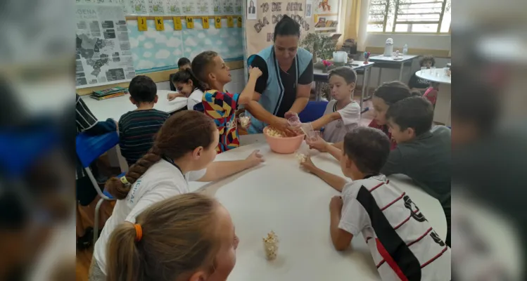 Diversos elementos e momentos permearam o trabalho em sala de aula.