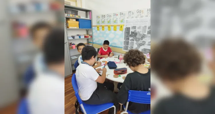 Diversos elementos e momentos permearam o trabalho em sala de aula.