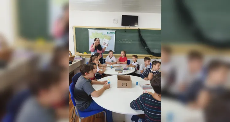 Diversos elementos e momentos permearam o trabalho em sala de aula.