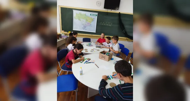 Diversos elementos e momentos permearam o trabalho em sala de aula.