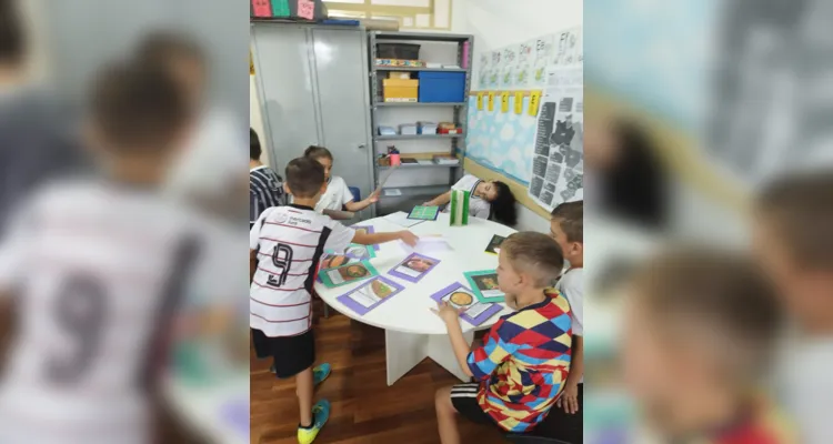 Diversos elementos e momentos permearam o trabalho em sala de aula.