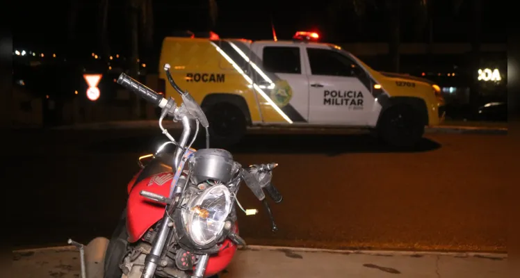 Acidente de trânsito em PG deixa motociclista ferido e mobiliza Siate