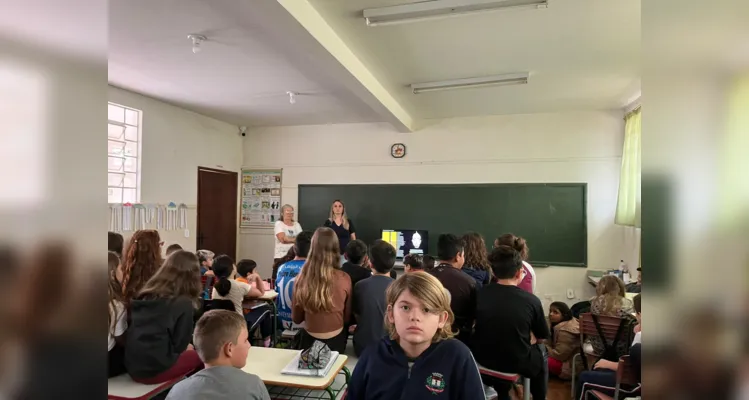 Proposta foi amplamente trabalhada em sala para conscientizar alunos desde cedo.