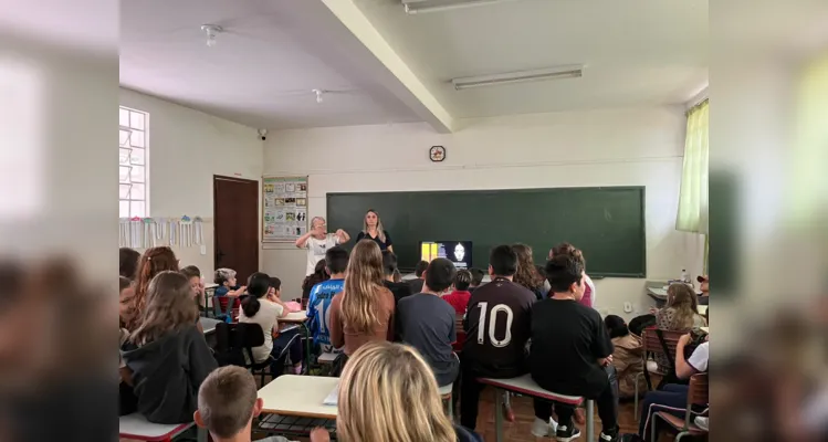 Proposta foi amplamente trabalhada em sala para conscientizar alunos desde cedo.