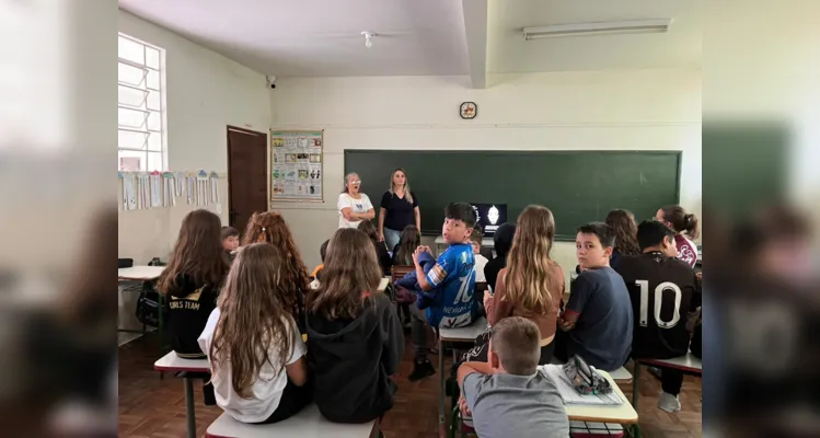 Proposta foi amplamente trabalhada em sala para conscientizar alunos desde cedo.