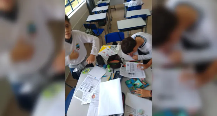 Estudantes puderam, além da teoria, colocar em prática conhecimentos sobre os povos.