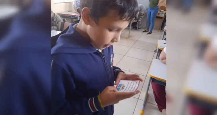 Interação e conhecimento compuseram trabalho em sala de aula.