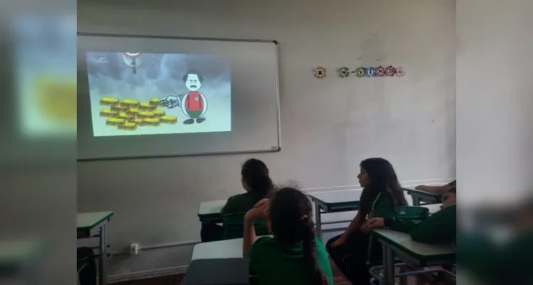 Trabalho resgatou questões históricas e trouxe amplas produções em sala de aula.