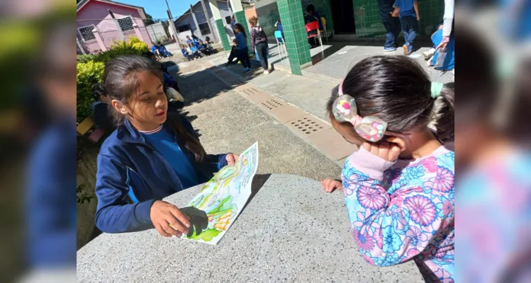 Com o interesse crescente por livros, a turma tem se destacado em propostas e atividades de leitura.