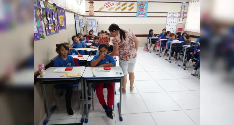 Através das novas dinâmicas a turma tem interagido muito mais com as aulas, tornando o aprendizado mais leve e natural.