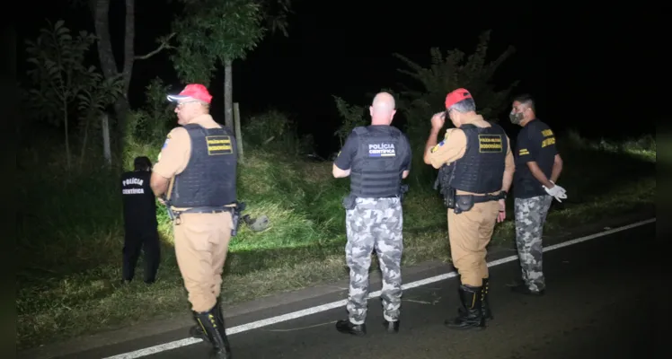 Acidente foi registrado quase na entrada de Guaraúna