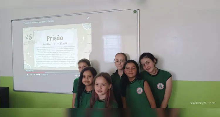 Videoaula teve grande destaque na turma.