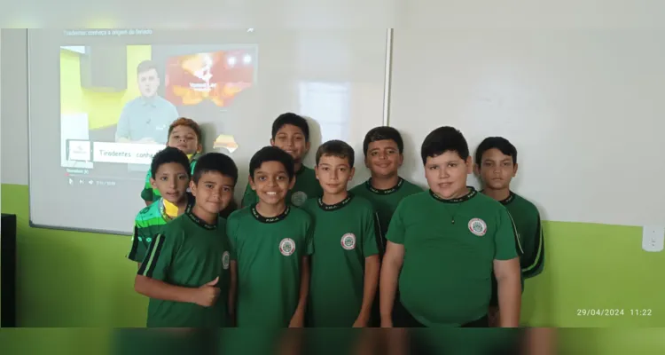 Videoaula teve grande destaque na turma.