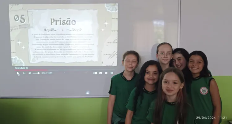 Videoaula teve grande destaque na turma.