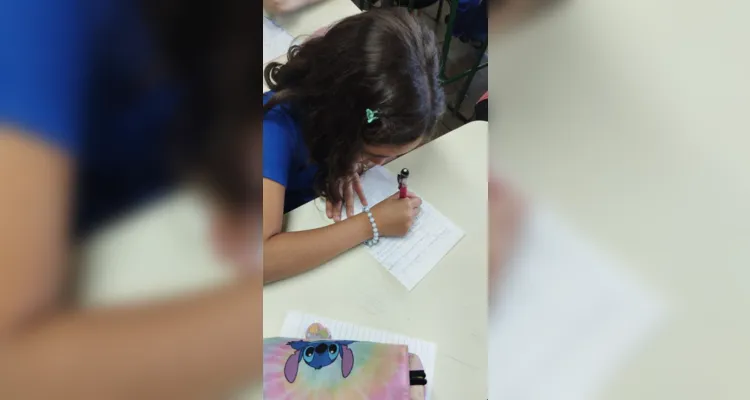 Com as dinâmicas realizadas os alunos puderam compreender importantes ensinamentos para sua formação como cidadão.