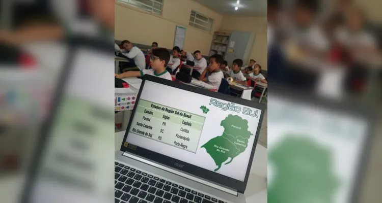 Conteúdos em vídeo e produção dos educandos mostraram abrangência continental do país.