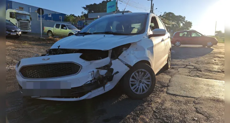 Trânsito fica lento no Jardim Conceição após acidente em PG