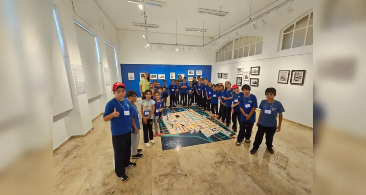 Além dos diversos conhecimentos obtidos pela turma, a proposta foi um momento de descontração e divertimento.