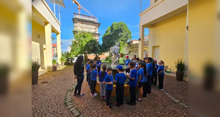 Além dos diversos conhecimentos obtidos pela turma, a proposta foi um momento de descontração e divertimento.