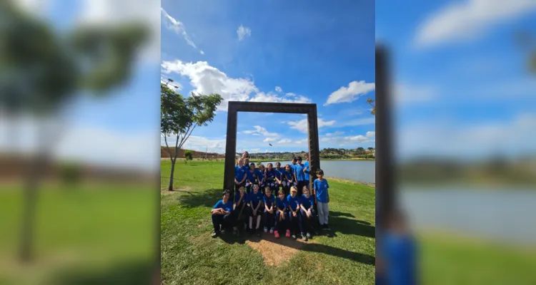 Além dos diversos conhecimentos obtidos pela turma, a proposta foi um momento de descontração e divertimento.