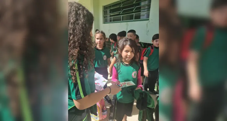 Confira as ações de conscientização e os trabalhos em sala de aula realizados pelos estudantes.