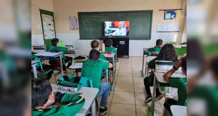 Confira as ações de conscientização e os trabalhos em sala de aula realizados pelos estudantes.