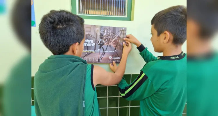 Confira as ações de conscientização e os trabalhos em sala de aula realizados pelos estudantes.