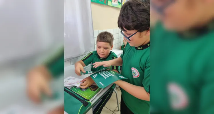 Confira as ações de conscientização e os trabalhos em sala de aula realizados pelos estudantes.