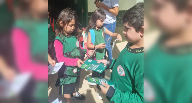 Confira as ações de conscientização e os trabalhos em sala de aula realizados pelos estudantes.