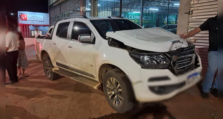 Ninguém ficou ferido no acidente