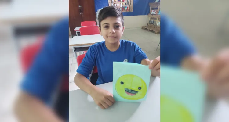 Em sala de aula os alunos realizaram inúmeras atividades, envolvendo desenhos e elaboração de acrósticos.