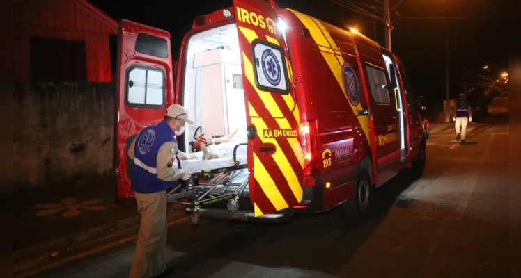 A vítima foi socorrida pela equipe do Siate e encaminhada para o Hospital São Camilo